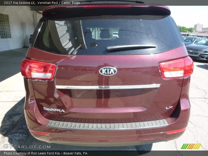 Venetian Red / Camel Beige 2017 Kia Sedona LX