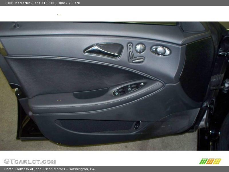 Black / Black 2006 Mercedes-Benz CLS 500