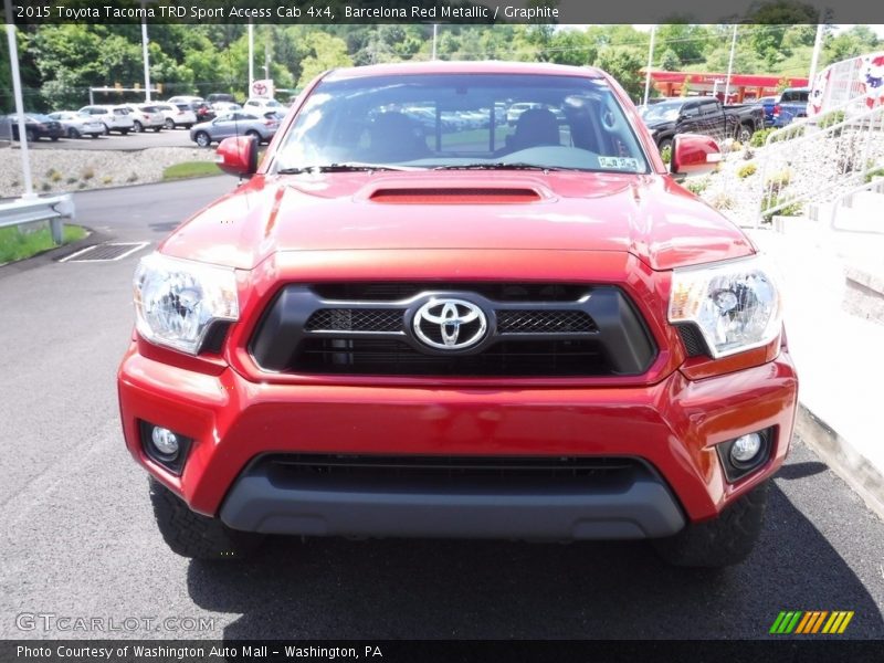 Barcelona Red Metallic / Graphite 2015 Toyota Tacoma TRD Sport Access Cab 4x4