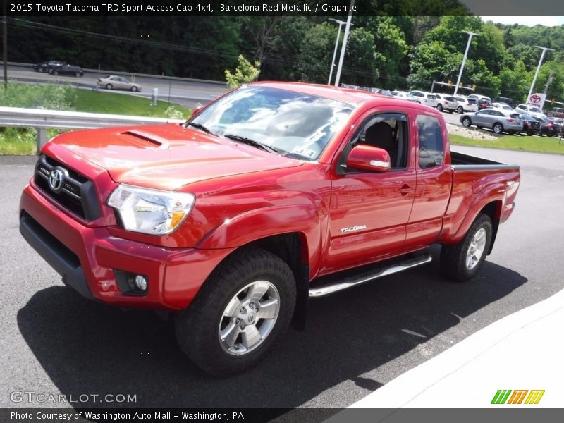 Barcelona Red Metallic / Graphite 2015 Toyota Tacoma TRD Sport Access Cab 4x4