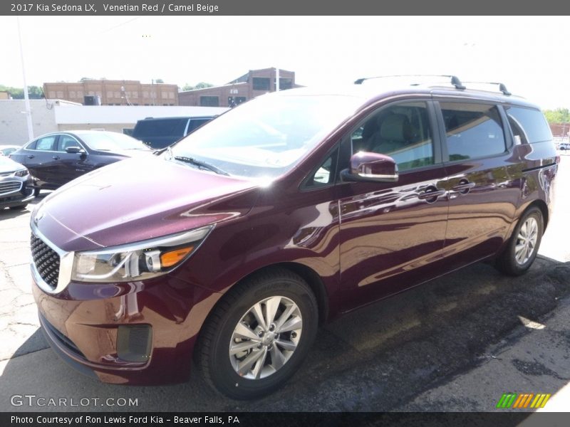 Venetian Red / Camel Beige 2017 Kia Sedona LX