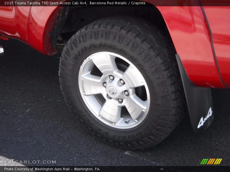 Barcelona Red Metallic / Graphite 2015 Toyota Tacoma TRD Sport Access Cab 4x4