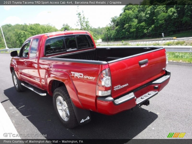 Barcelona Red Metallic / Graphite 2015 Toyota Tacoma TRD Sport Access Cab 4x4