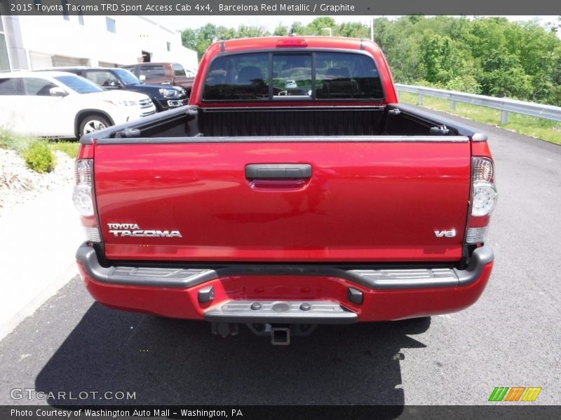Barcelona Red Metallic / Graphite 2015 Toyota Tacoma TRD Sport Access Cab 4x4