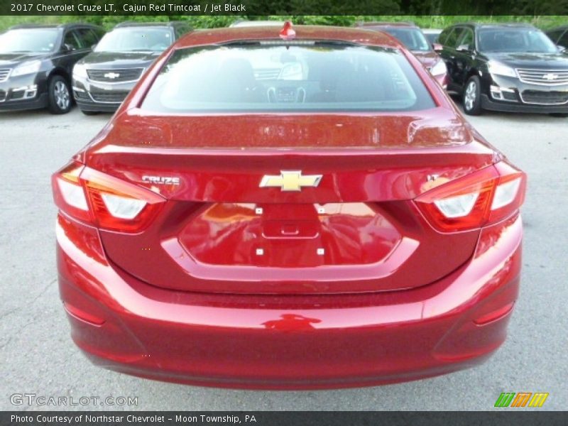 Cajun Red Tintcoat / Jet Black 2017 Chevrolet Cruze LT