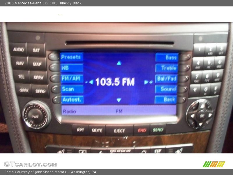 Black / Black 2006 Mercedes-Benz CLS 500