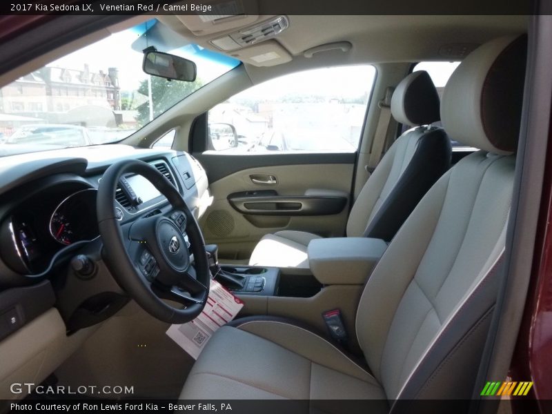 Venetian Red / Camel Beige 2017 Kia Sedona LX