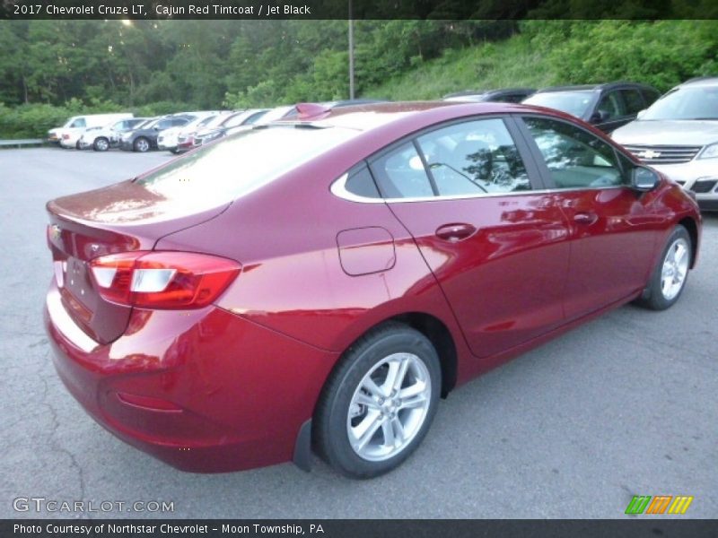Cajun Red Tintcoat / Jet Black 2017 Chevrolet Cruze LT