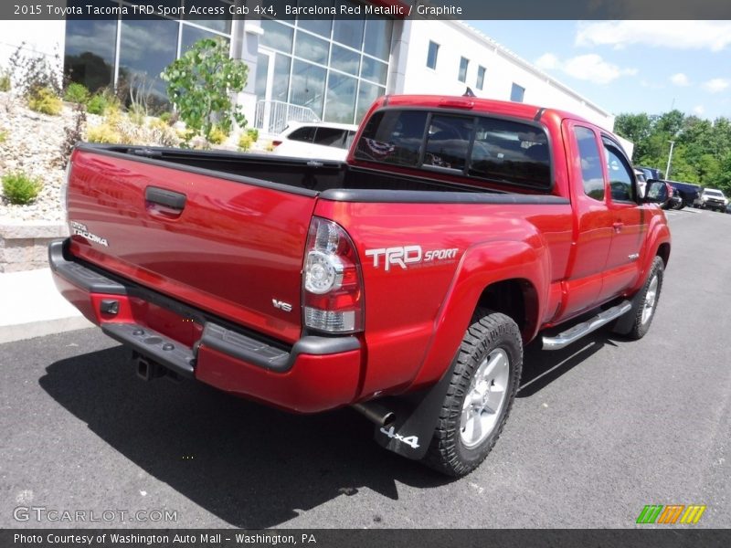 Barcelona Red Metallic / Graphite 2015 Toyota Tacoma TRD Sport Access Cab 4x4