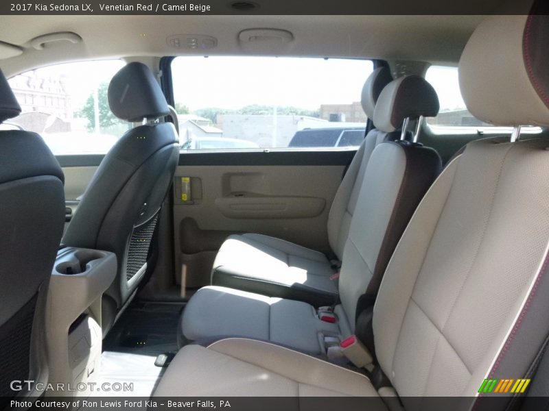 Venetian Red / Camel Beige 2017 Kia Sedona LX