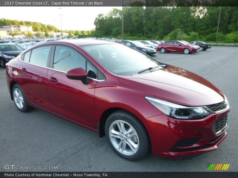 Cajun Red Tintcoat / Jet Black 2017 Chevrolet Cruze LT