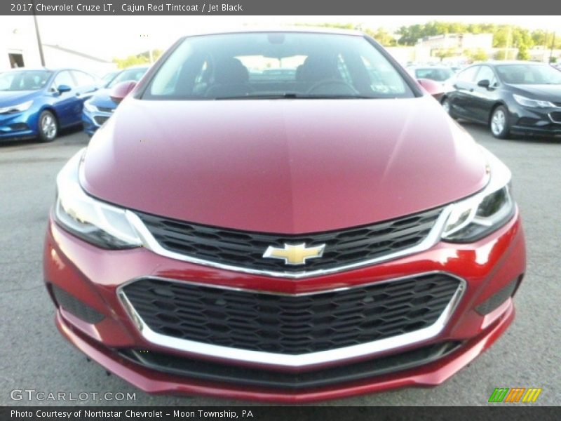 Cajun Red Tintcoat / Jet Black 2017 Chevrolet Cruze LT