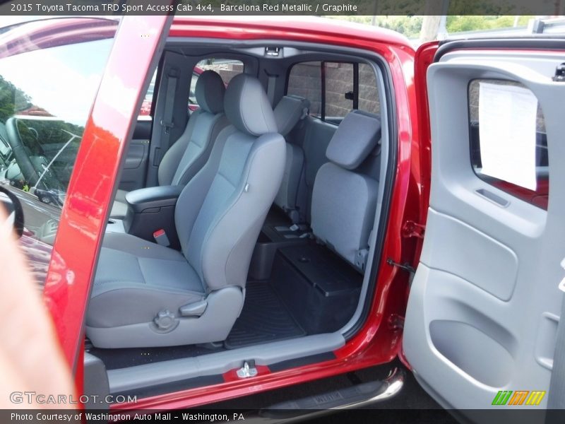 Barcelona Red Metallic / Graphite 2015 Toyota Tacoma TRD Sport Access Cab 4x4