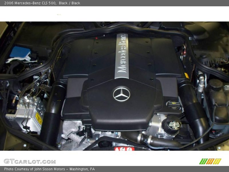 Black / Black 2006 Mercedes-Benz CLS 500