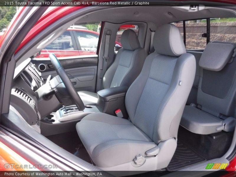 Barcelona Red Metallic / Graphite 2015 Toyota Tacoma TRD Sport Access Cab 4x4