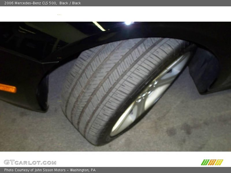 Black / Black 2006 Mercedes-Benz CLS 500