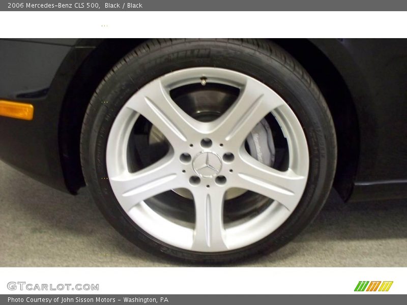 Black / Black 2006 Mercedes-Benz CLS 500