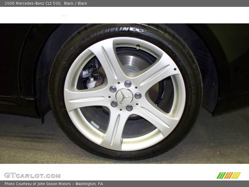 Black / Black 2006 Mercedes-Benz CLS 500