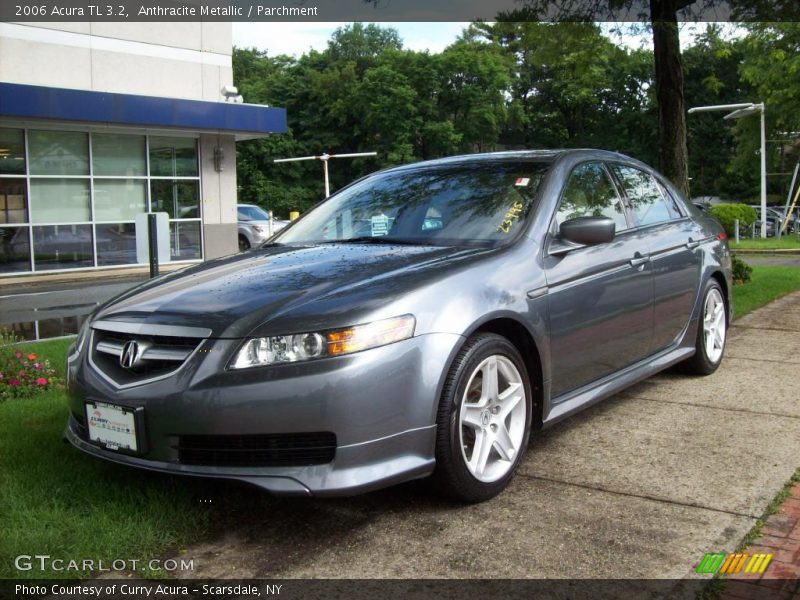 Anthracite Metallic / Parchment 2006 Acura TL 3.2