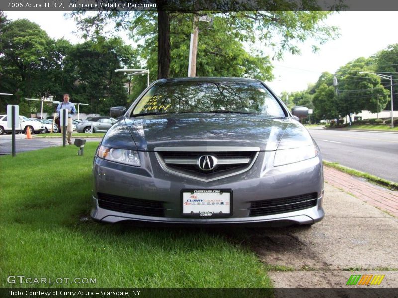 Anthracite Metallic / Parchment 2006 Acura TL 3.2