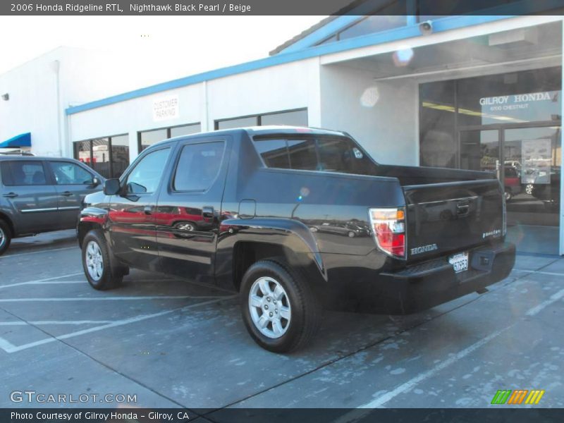 Nighthawk Black Pearl / Beige 2006 Honda Ridgeline RTL