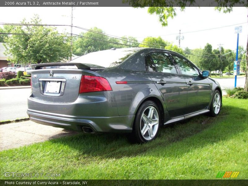 Anthracite Metallic / Parchment 2006 Acura TL 3.2
