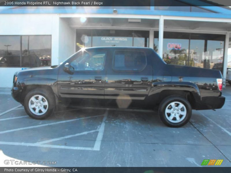Nighthawk Black Pearl / Beige 2006 Honda Ridgeline RTL