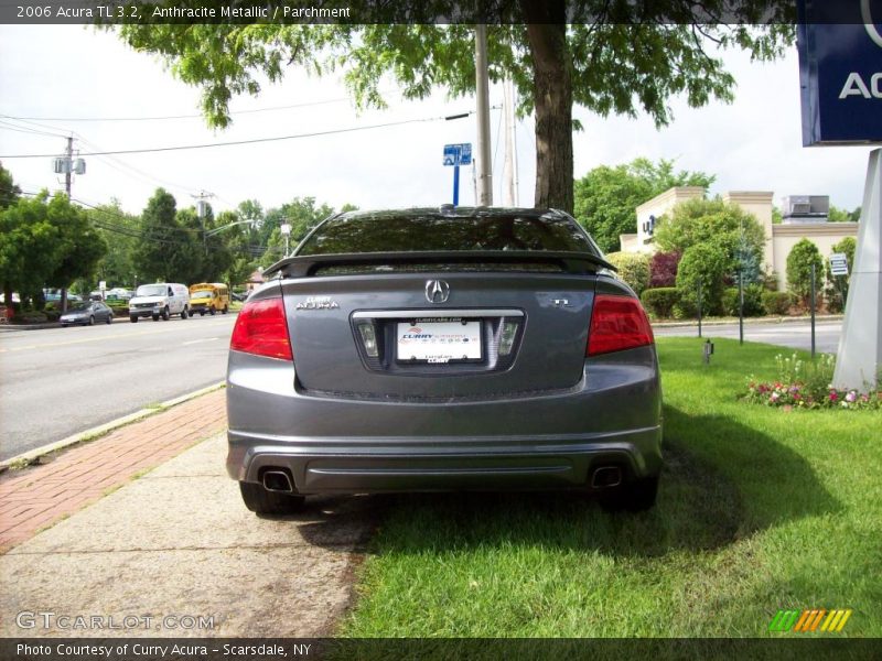 Anthracite Metallic / Parchment 2006 Acura TL 3.2