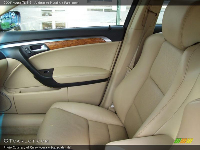 Anthracite Metallic / Parchment 2006 Acura TL 3.2