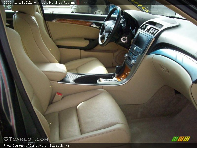 Anthracite Metallic / Parchment 2006 Acura TL 3.2