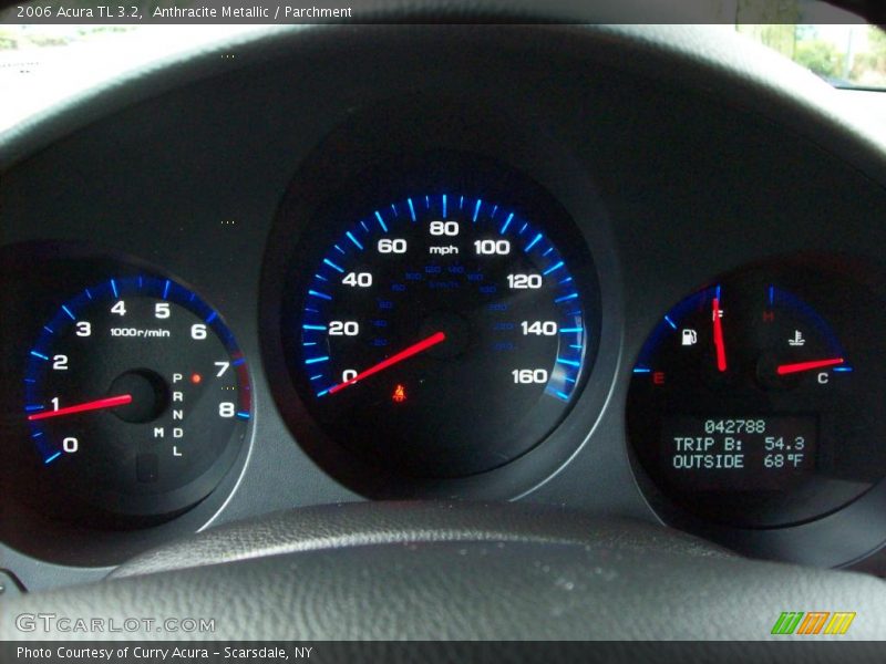 Anthracite Metallic / Parchment 2006 Acura TL 3.2