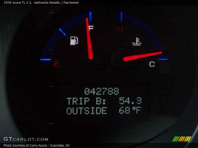 Anthracite Metallic / Parchment 2006 Acura TL 3.2