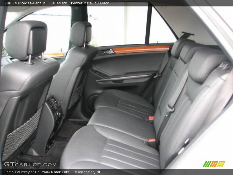 Pewter Metallic / Black 2006 Mercedes-Benz ML 350 4Matic