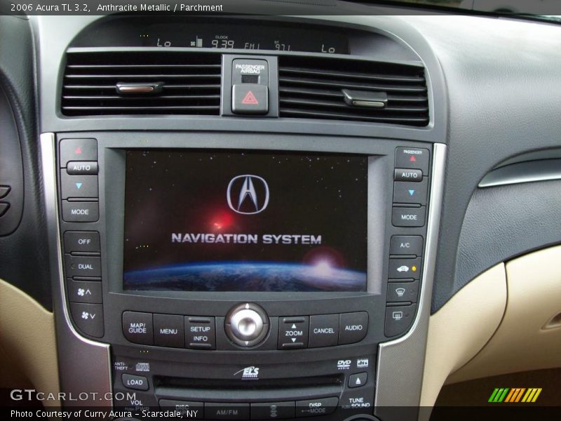 Anthracite Metallic / Parchment 2006 Acura TL 3.2