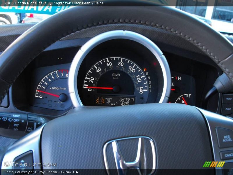 Nighthawk Black Pearl / Beige 2006 Honda Ridgeline RTL