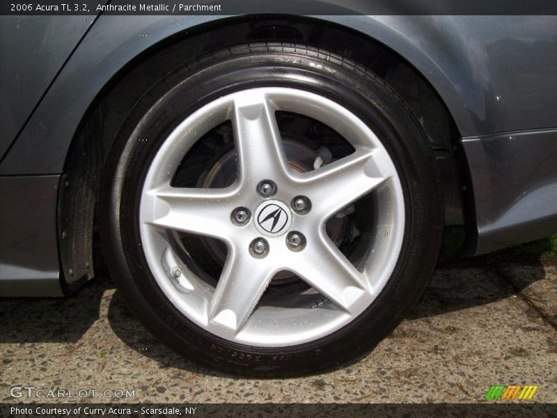 Anthracite Metallic / Parchment 2006 Acura TL 3.2