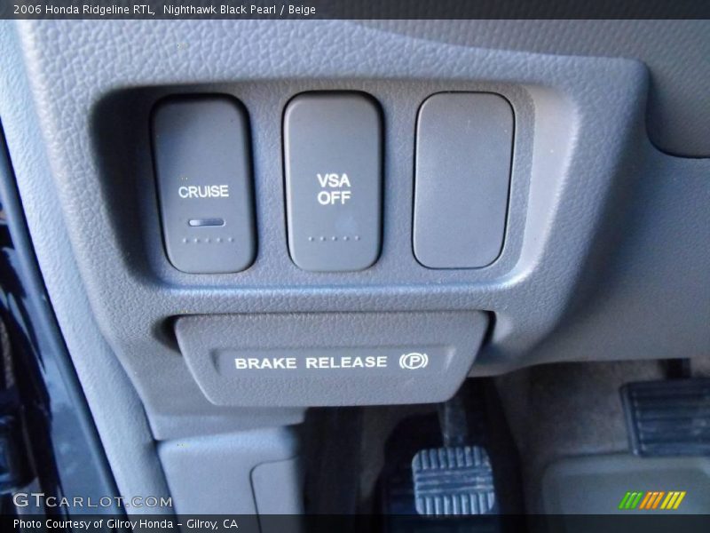 Nighthawk Black Pearl / Beige 2006 Honda Ridgeline RTL