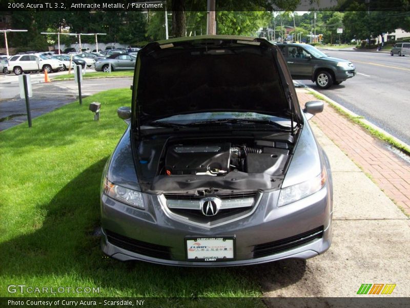 Anthracite Metallic / Parchment 2006 Acura TL 3.2