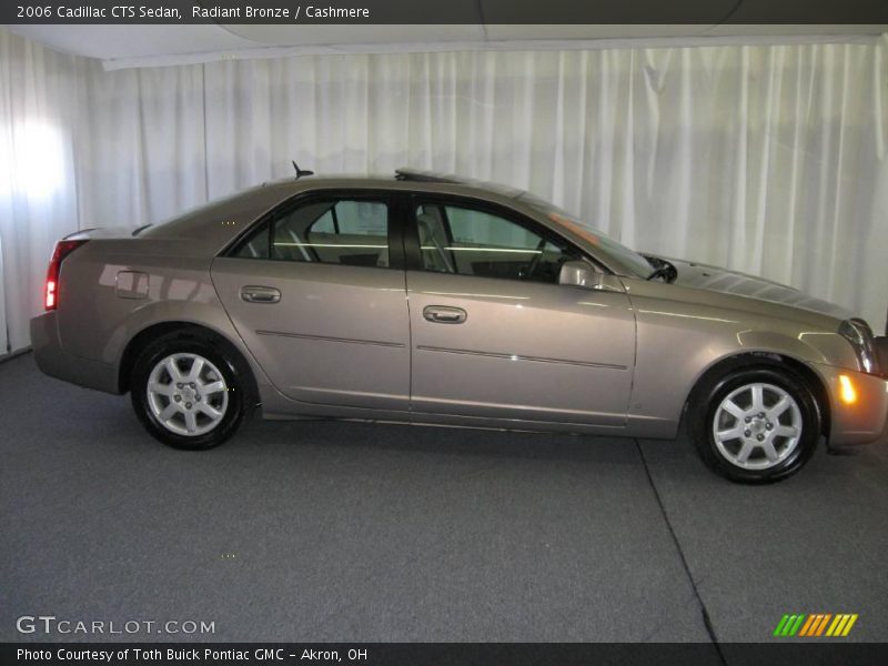 Radiant Bronze / Cashmere 2006 Cadillac CTS Sedan