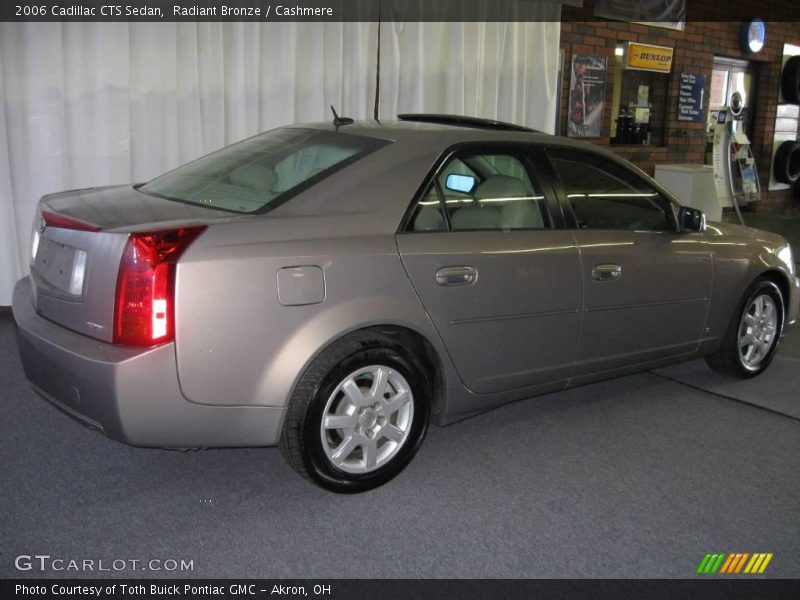 Radiant Bronze / Cashmere 2006 Cadillac CTS Sedan