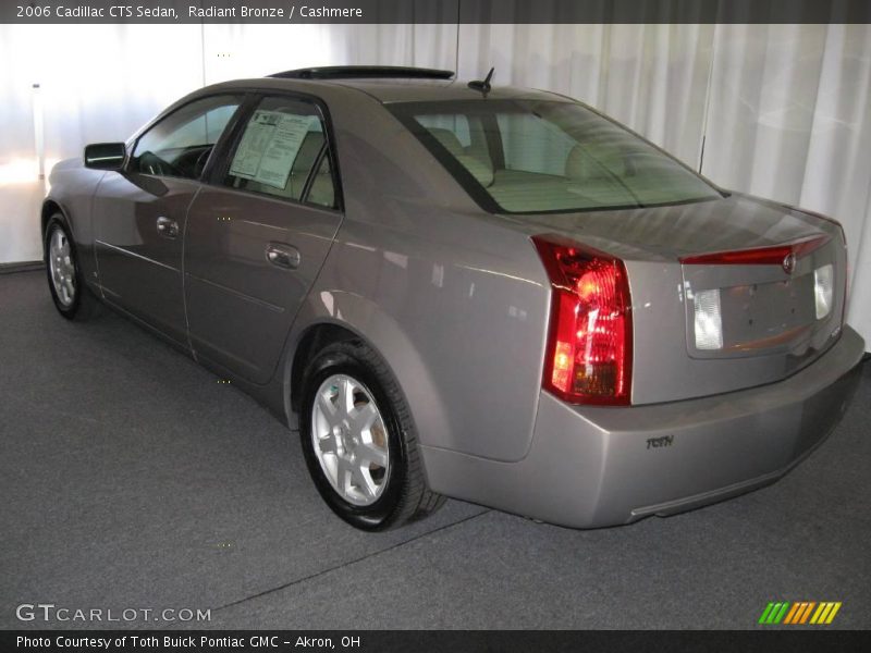 Radiant Bronze / Cashmere 2006 Cadillac CTS Sedan