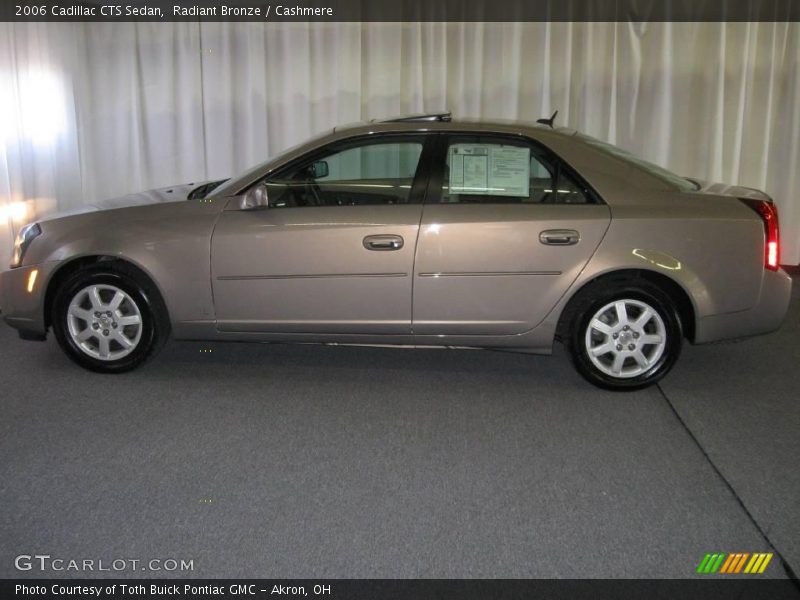 Radiant Bronze / Cashmere 2006 Cadillac CTS Sedan