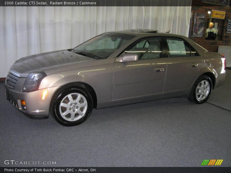 Radiant Bronze / Cashmere 2006 Cadillac CTS Sedan