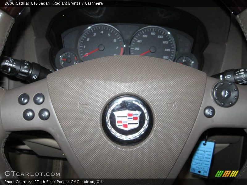Radiant Bronze / Cashmere 2006 Cadillac CTS Sedan