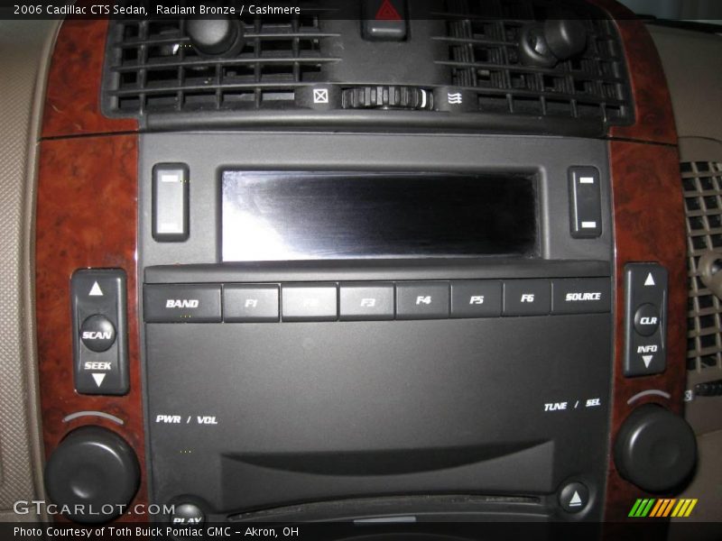 Radiant Bronze / Cashmere 2006 Cadillac CTS Sedan