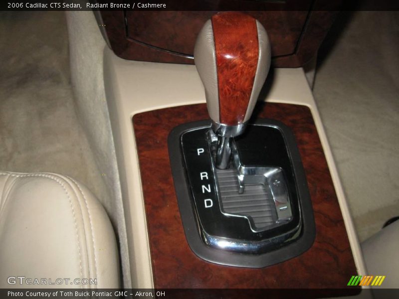 Radiant Bronze / Cashmere 2006 Cadillac CTS Sedan