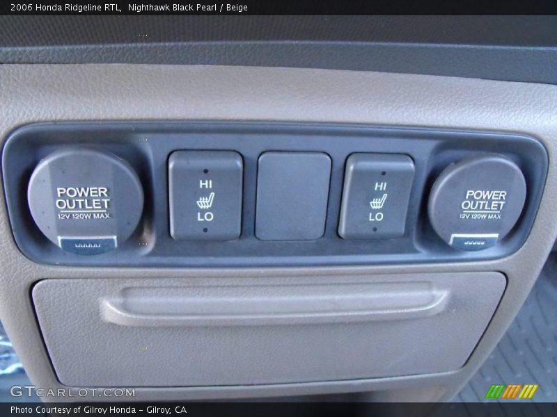 Nighthawk Black Pearl / Beige 2006 Honda Ridgeline RTL