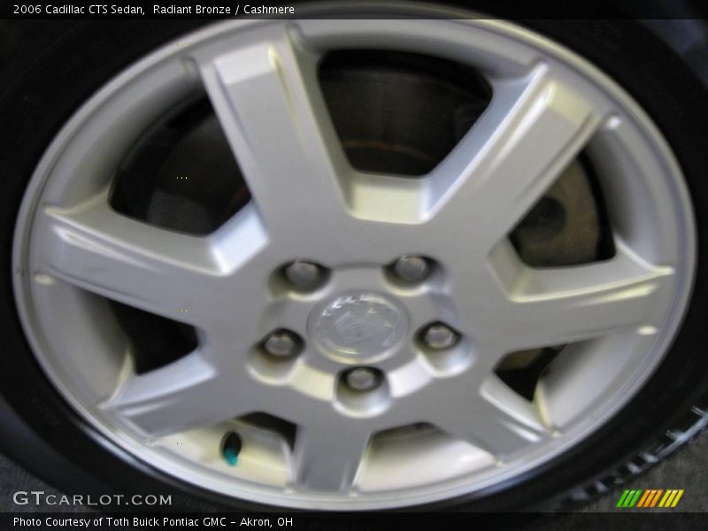 Radiant Bronze / Cashmere 2006 Cadillac CTS Sedan