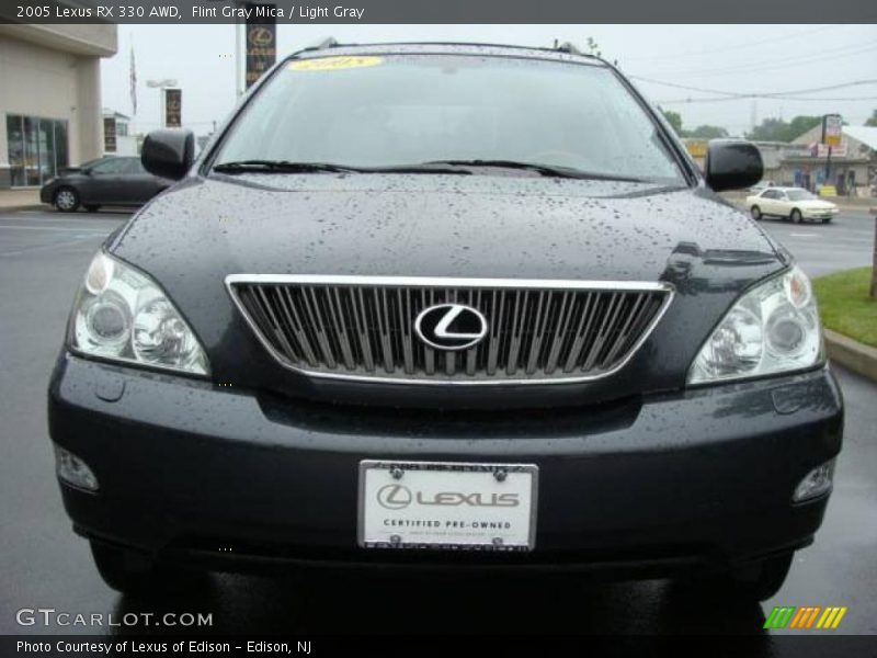 Flint Gray Mica / Light Gray 2005 Lexus RX 330 AWD