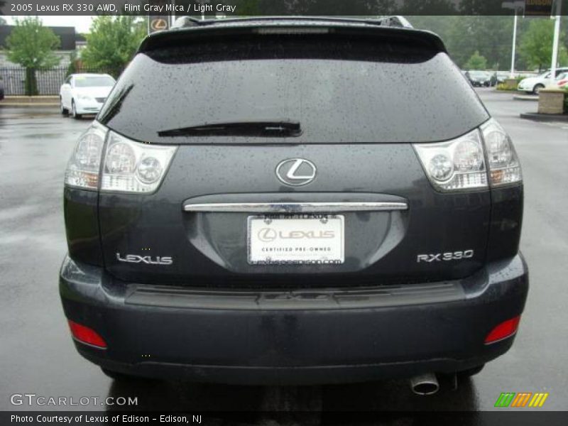 Flint Gray Mica / Light Gray 2005 Lexus RX 330 AWD